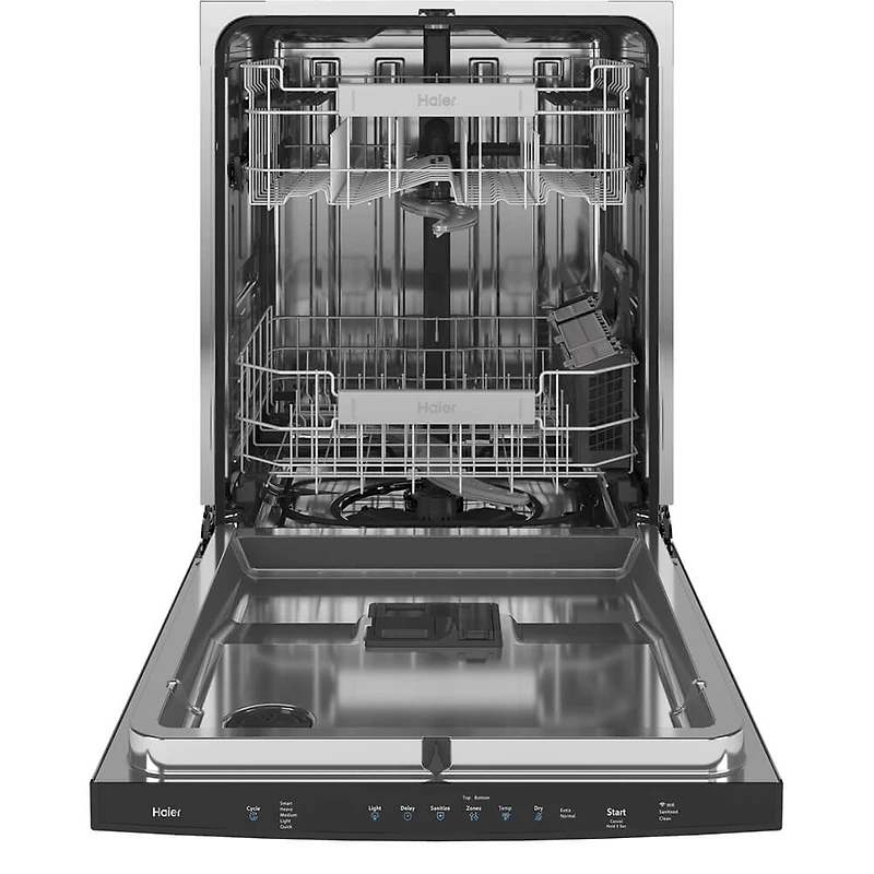 24 inch Black Stainless Steel Top Control Dishwasher - OPEN BOX