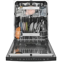 24 inch Black Stainless Steel Top Control Dishwasher - OPEN BOX