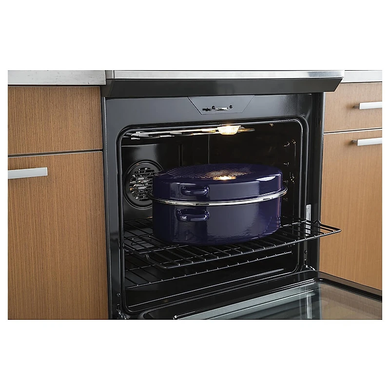 5.6 Cu. Ft. Stainless Smart Duel Fuel Range with No Preheat Air Fry