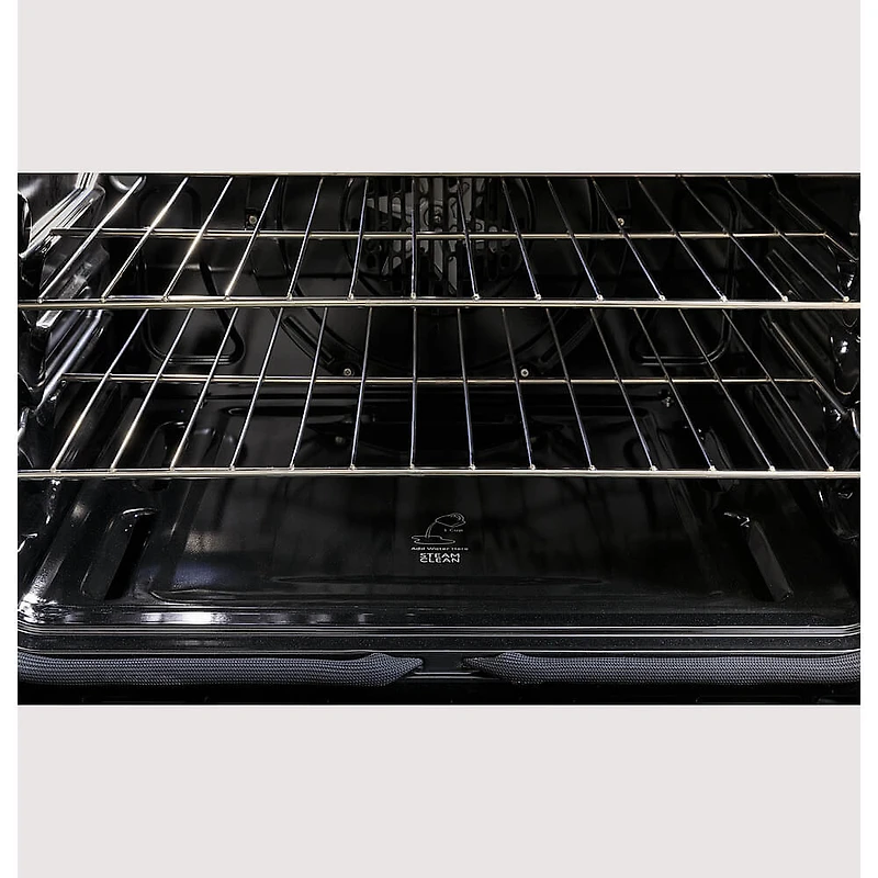 5.6 Cu. Ft. Stainless Smart Duel Fuel Range with No Preheat Air Fry