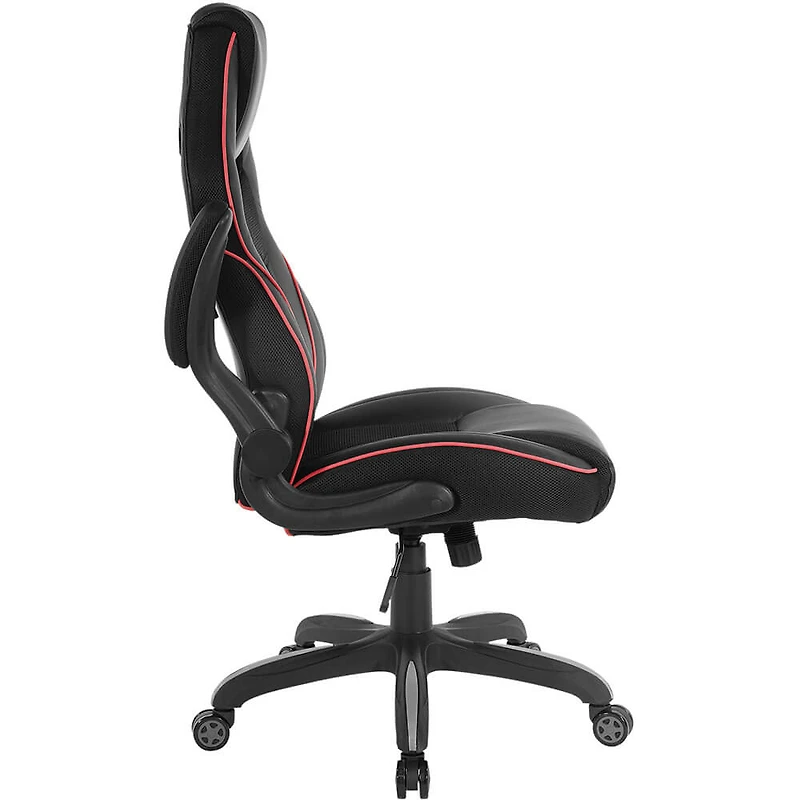 Xeno Gaming Chair in Faux Leather - Red
