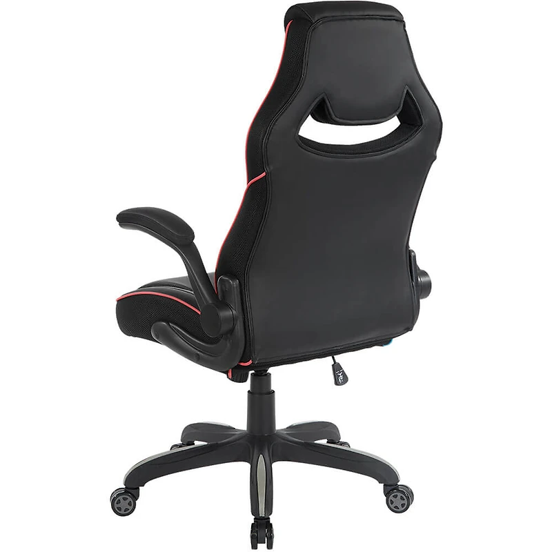Xeno Gaming Chair in Faux Leather - Red