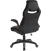 Xeno Gaming Chair in Faux Leather - Red