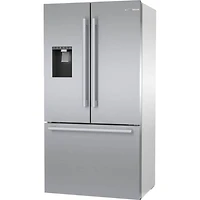 21.6 Cu. Ft. Stainless Counter-Depth French 3 Door Refrigerator 