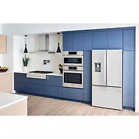 21.6 Cu. Ft. Stainless Counter-Depth French 3 Door Refrigerator 