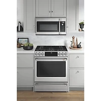 5.6 Cu. Ft. Stainless Smart Gas Range with Convection Oven