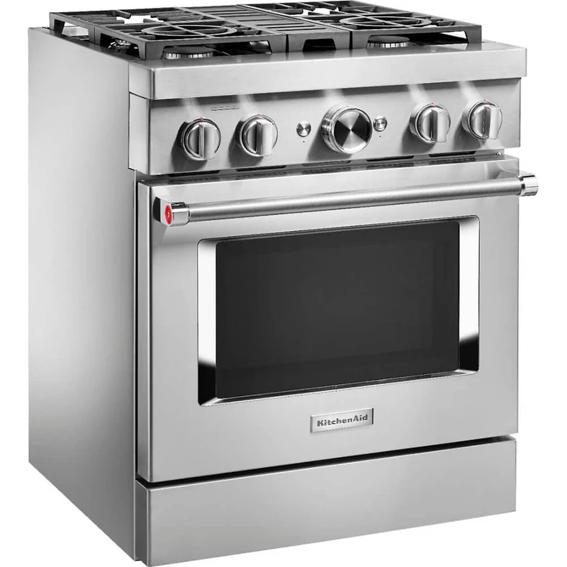 4.1 Cu. Ft. Stainless Steel Smart Gas Range with 4 Burners