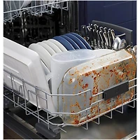 48 dBA Fingerprint Resistant Stainless Dishwasher with Sanitize Cycle