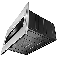 1.1 Cu. Ft. Silver Built-in Low Profile Microwave with Standard Trim Kit