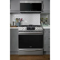 1.5 Cu. Ft. Stainless Over-the-Range Microwave with Convection - OPEN BOX