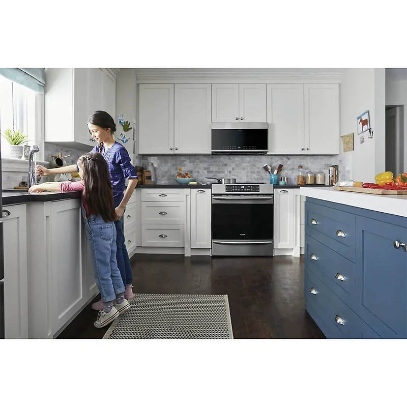 1.5 Cu. Ft. Stainless Over-the-Range Microwave with Convection - OPEN BOX