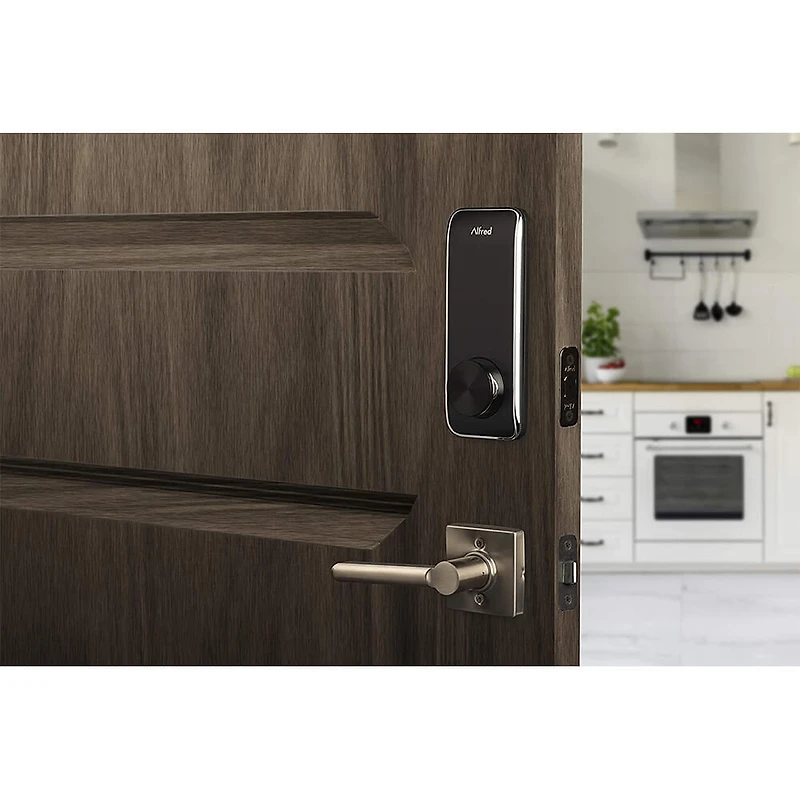 DB2-B Smart Door Lock with Bluetooth and Keyed-entry - Gold