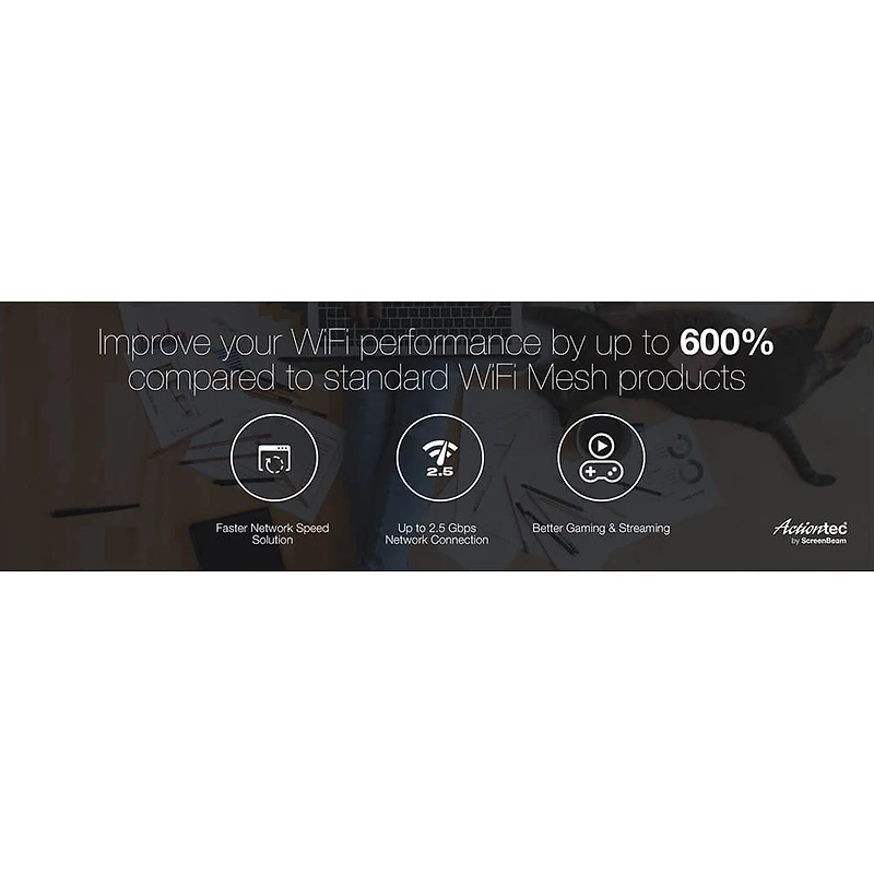MoCA 2.5 Network Adapter with 1 Gbps Ethernet