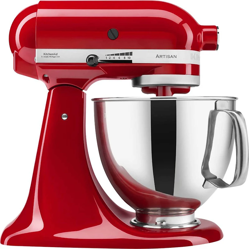 5 Quart Artisan Series Tilt-Head Stand Mixer - Empire Red - OPEN BOX