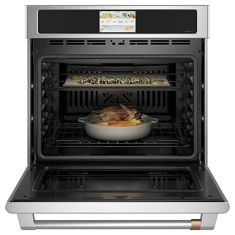 30 inch Stainless Smart Single Wall Oven with Convection