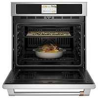30 inch Stainless Smart Single Wall Oven with Convection