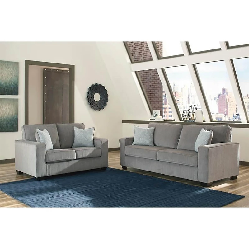 Altari Queen Sofa Sleeper - Alloy