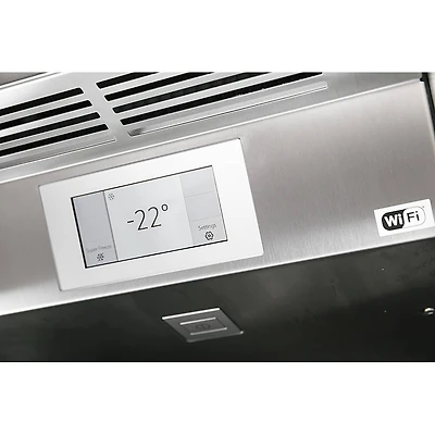 Cu. Ft. Panel Ready Freedom Collection Left Hinge Built-In Column Smart Freezer