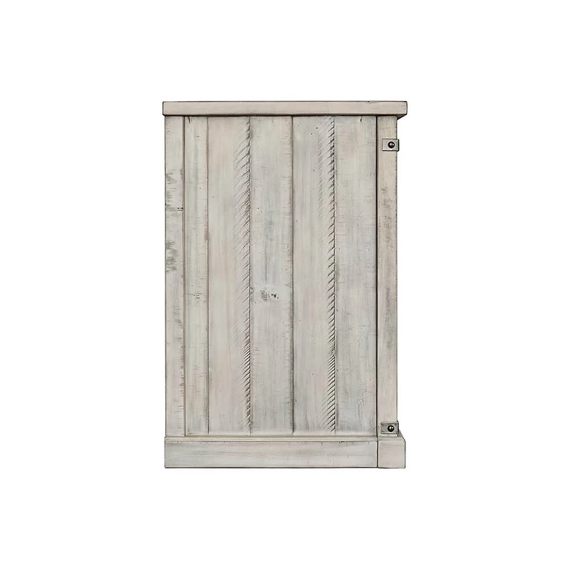 Carynhurst 60 inch TV Stand - Whitewash - OPEN BOX