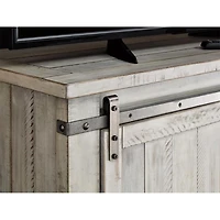 Carynhurst 60 inch TV Stand - Whitewash - OPEN BOX