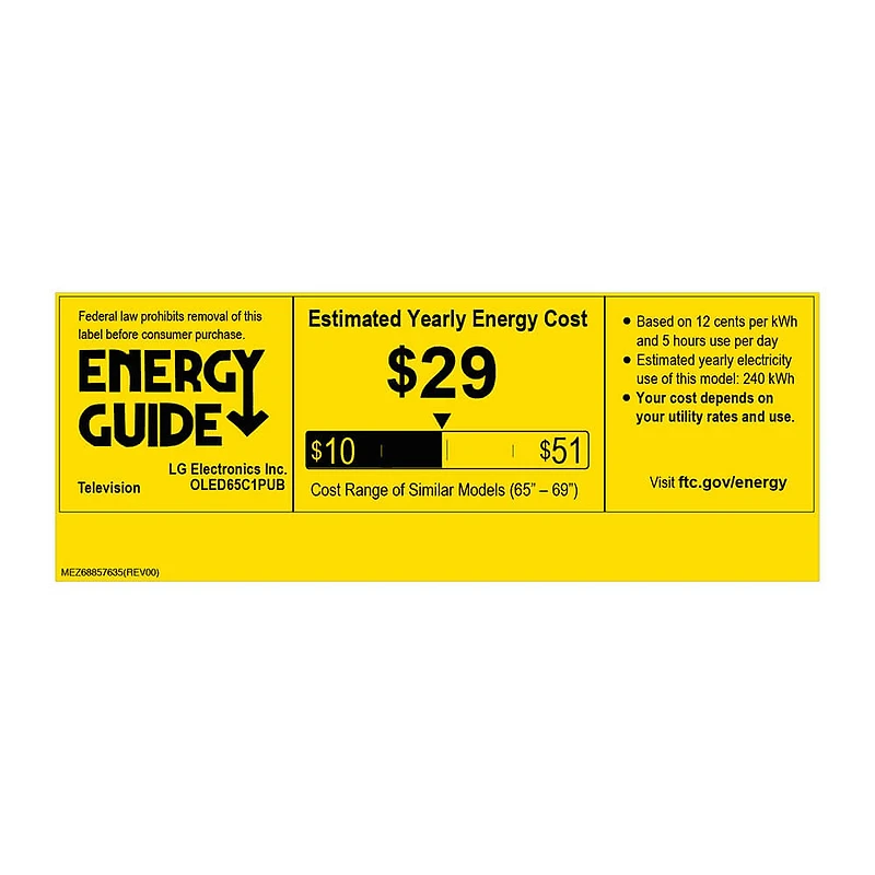 C1 65 inch Class 4K Smart OLED TV OPEN BOX