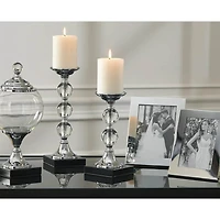 Diella Accessory Set (Set of 5) - Silver Finish - OPEN BOX