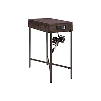 Matler Accent Table - Grayish Brown - OPEN BOX