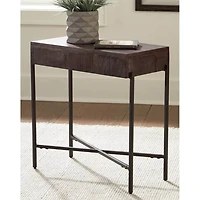 Matler Accent Table - Grayish Brown - OPEN BOX
