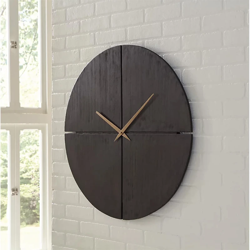 Pabla Wall Clock - Black - OPEN BOX