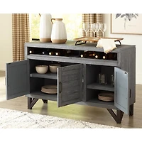 Jainworth TV Stand - Antique Blue - OPEN BOX