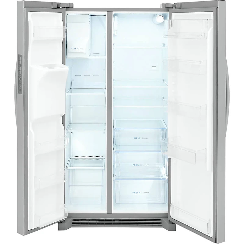 22.3 Cu. Ft. Stainless Counter Depth Side-By-Side Refrigerator