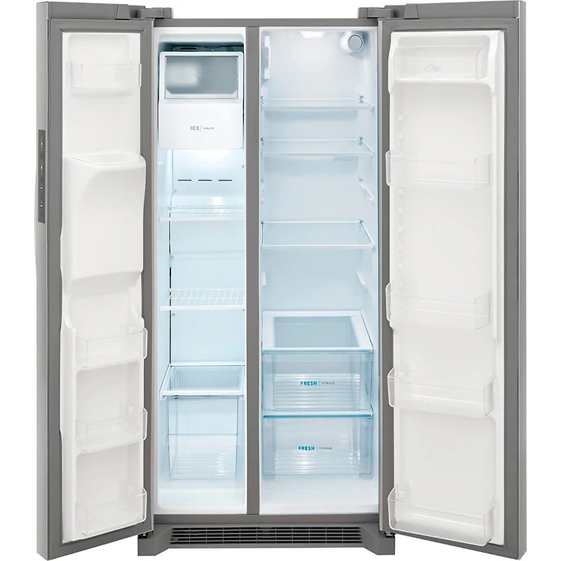 22 Cu. Ft. Stainless Steel Side-By-Side Refrigerator - OPEN BOX