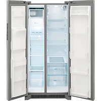 22 Cu. Ft. Stainless Steel Side-By-Side Refrigerator - OPEN BOX