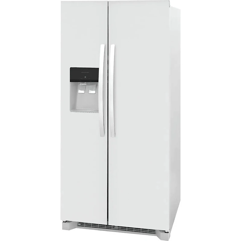 22 Cu. Ft. White Side-By-Side Refrigerator - OPEN BOX