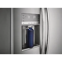 22.3 Cu. Ft. Stainless Steel Counter Depth Side-By-Side Refrigerator