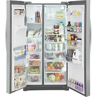 22.3 Cu. Ft. Stainless Steel Counter Depth Side-By-Side Refrigerator