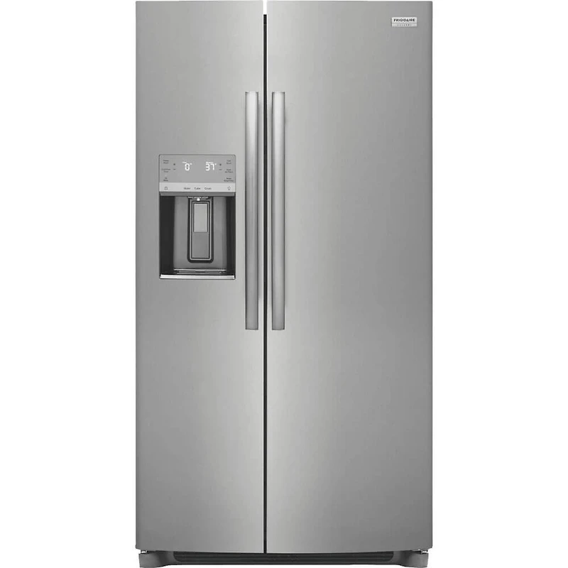 22.3 Cu. Ft. Stainless Steel Counter Depth Side-By-Side Refrigerator