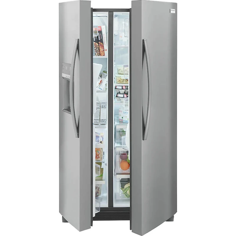 22.3 Cu. Ft. Stainless Steel Counter Depth Side-By-Side Refrigerator