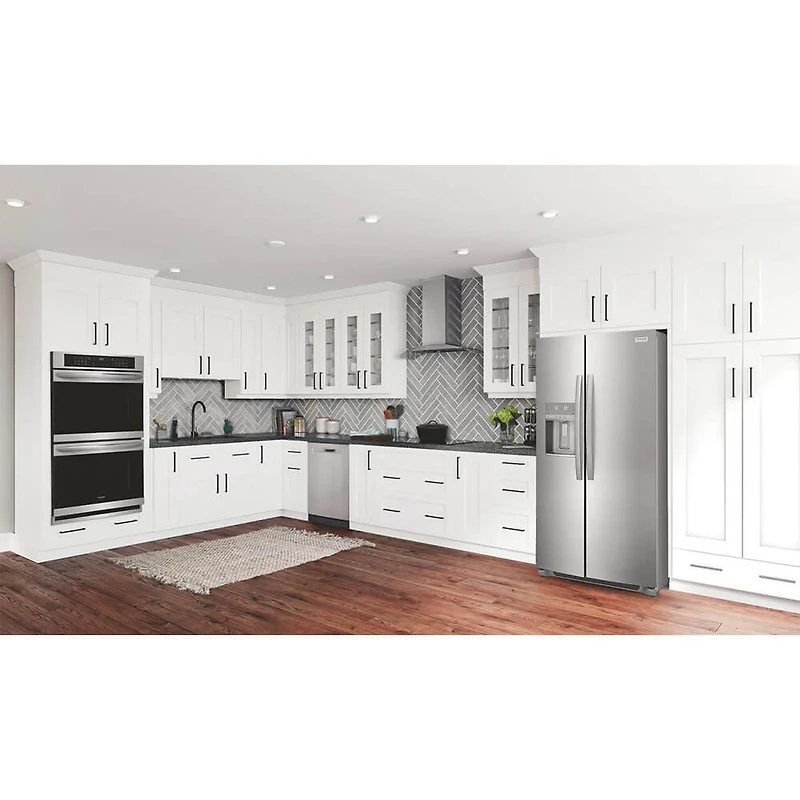 22.3 Cu. Ft. Stainless Steel Side-By-Side Refrigerator