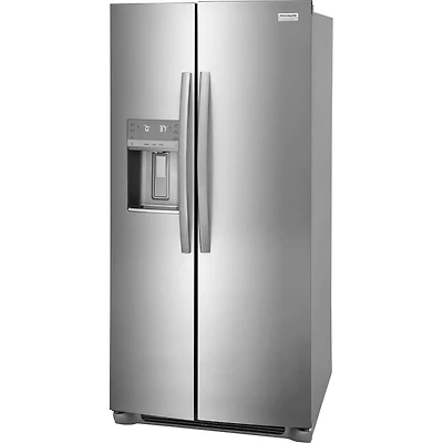 22.3 Cu. Ft. Stainless Steel Side-By-Side Refrigerator