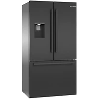21 Cu. Ft. Black Stainless French Door Bottom Mount Refrigerator - OPEN BOX