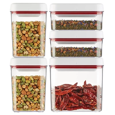 Twist & Seal 5 Piece Storage Container Set