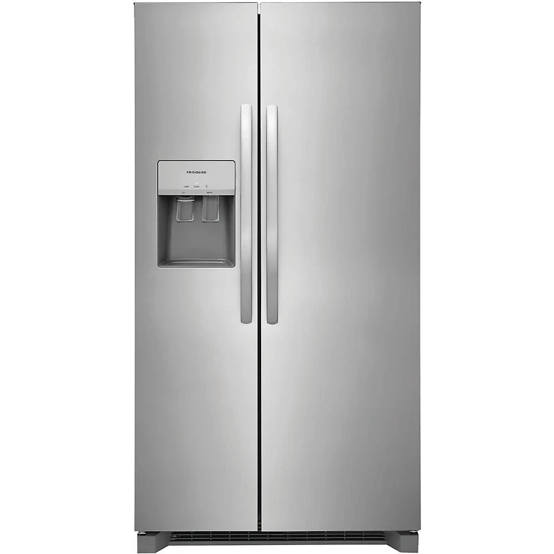 25.6 Cu. Ft. Stainless Steel Side-by-Side Refrigerator