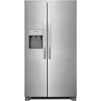 25.6 Cu. Ft. Stainless Steel Side-by-Side Refrigerator