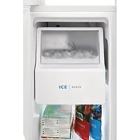 25.6 Cu. Ft. Side-by-Side Refrigerator - White - OPEN BOX