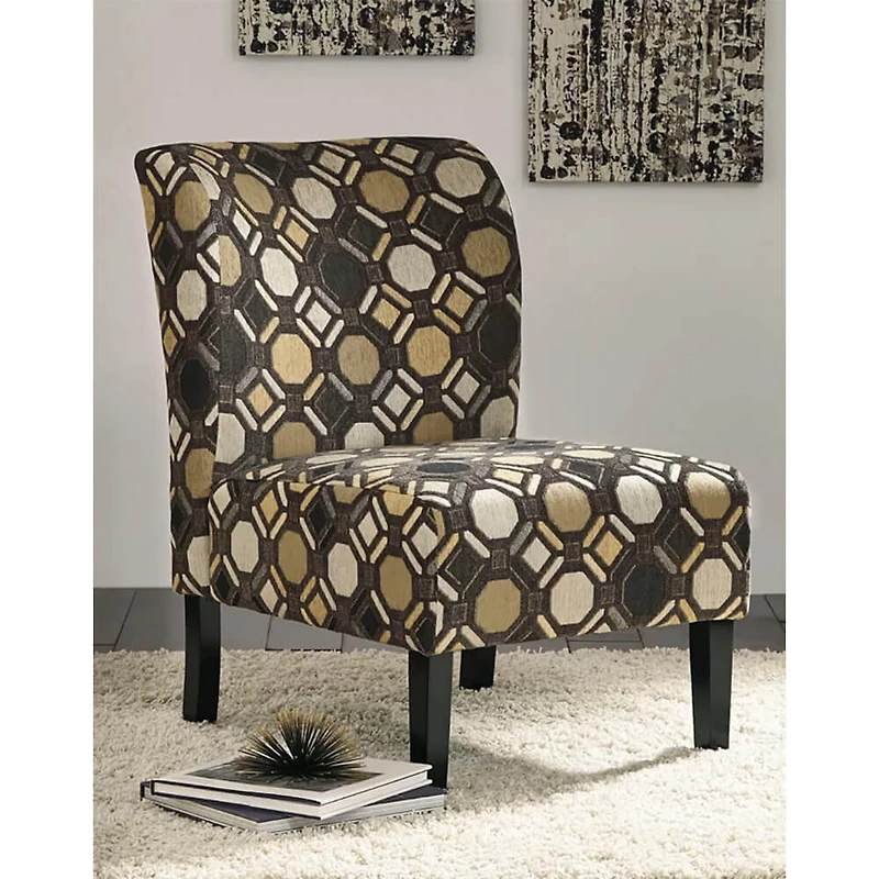 Tibbee Accent Chair - Pebble - OPEN BOX - OPEN BOX