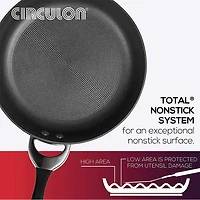 Symmetry 11-Piece Hard Anodized Aluminum Nonstick Set- Black