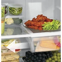 17.5 Cu. Ft. Black Top-Freezer Refrigerator