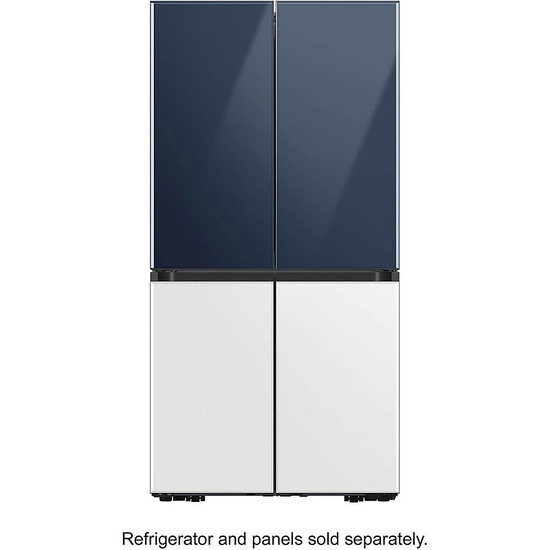 Bespoke 4-Door Flex™ Refrigerator Panel - Bottom Panel - White Glass - OPEN BOX
