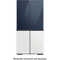 Bespoke 4-Door Flex™ Refrigerator Panel - Bottom Panel - White Glass - OPEN BOX